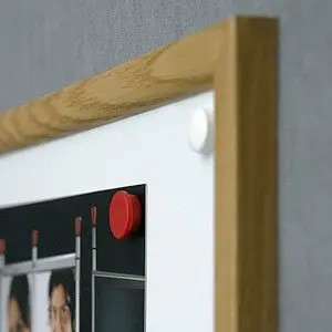 Дошка 2х3 сухостиральна магнітна 120 x 90 см, в рамці MDF TS129 — фото 3