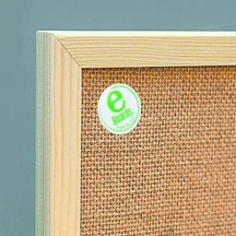 Дошка 2х3 джутова 30 х 40 см в дерев'яній рамці ECO TJ34/C — фото 2