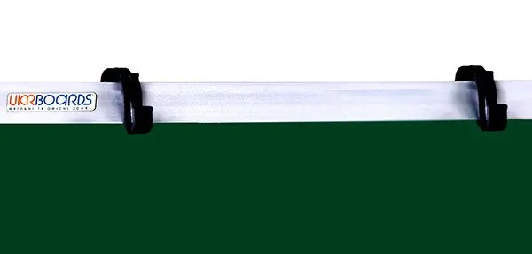 Дошка UKRBOARDS для крейди 65 х 100 см магнітна, алюмінієва рамка UB 65x100G — фото 4