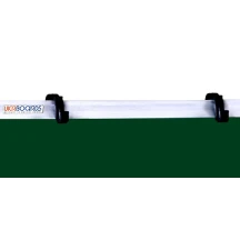 Дошка UKRBOARDS для крейди 65 х 100 см магнітна, алюмінієва рамка UB 65x100G — фото 4