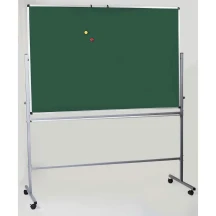 Дошка Ukrboards поворотна комбінована 100 х 150 см, крейда, маркер, алюмінієва рамка UB-R 100x150GW — фото 2