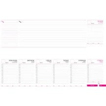 Планінг недатований Brisk Office, 330 х 130 мм, 64 аркуші, лінія, Winner, колір асорті ЗВ-74 — фото 3
