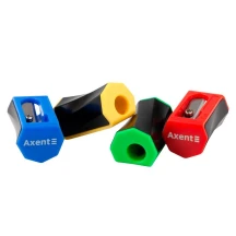 Точилка Axent Flex без контейнера, пластик, колір асорті 1161-A