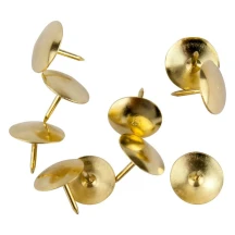 Кнопки канцелярські Axent омідненіі Thumbtack, 100 штук 4212-A