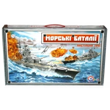 Гра настільна ТехноК "Морські баталії" 5+ 1110