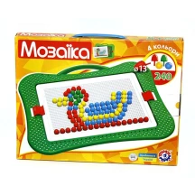 Іграшка ТехноК "Мозаїка 5", 240 деталей 5+ 3374