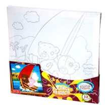 Набір для дитячої творчості Danko Toys "Розпис на полотні" розмір полотна 31 х 31 см РХ-05-01...10 — фото 6
