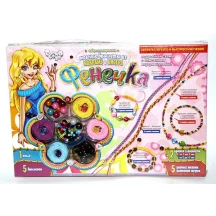 Набір для дитячої творчості Danko Toys "Фенечка", 2 рівня складності Ф6-М-1