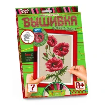 Набір творчості Danko Toys Вишивка хрестиком за номерами, асорті VK-01-03,05,09,10 — фото 3