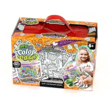 Набір творчості Danko Toys "My Color Case" 6 кольорів, косметичка-розмальовка 6+ COC-01-02,05U