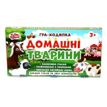 Гра - ходилка настільна "Домашні тварини" Чудик Ranok 3+ 12120078У