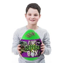 Набір креативної творчості Danko Toys "Dino Surprise Box" 15 предметів, пластикове яйце 3+ DSB-01-01U