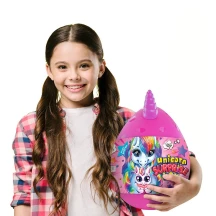 Набір креативної творчості Danko Toys "Unikorn Surprise Box", багато сюрпризів, пластикове яйце 3+ USB-01-01U