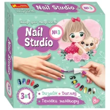 Набір Ranok "Nail studio №1, 2, 3" дизайн-догляд, техніки манікюру 10100537-9У