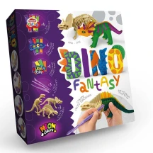 Набір креативної творчості Danko Toys "Dino Fantasy", 5+ DF-01,02U
