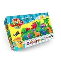 Набір креативної творчості Danko Toys "Тісто для ліпки Master Do. Веселі звірята" 12 кольорів, 3+ TMD-07-01,02,03.04U