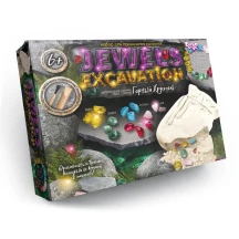 Набір для проведення розкопок Danko Toys "Jewels Excavation" натуральне каміння, 6+ JEX-01-02