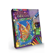 Набір креативної творчості Danko Toys "Glitter Decor" вітражна картина, 5+ GD-01-01U...06U — фото 4