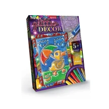 Набір креативної творчості Danko Toys "Glitter Decor" вітражна картина, 5+ GD-01-01U...06U — фото 6