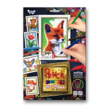 Набір креативної творчості Danko Toys "Pencil by numbers", олівці, 12 кольорів PBN-01-01...10