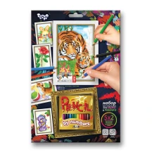 Набір креативної творчості Danko Toys "Pencil by numbers", олівці, 12 кольорів PBN-01-01...10 — фото 8