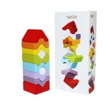Конструктор Cubika "Пірамідка LD-10", дерево Levenya 1,5+ 14989