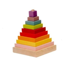 Конструктор Cubika "Пірамідка LD-5", дерево Levenya 1,5+ 12329