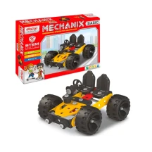 Конструктор металевий "Mechanix. Basic" 90 елементів, 6 моделей 8+ 09001