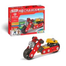 Конструктор металевий "Mechanix. Мотоцикл" 2 моделі + інструменти 7+ 01058