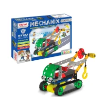 Конструктор металевий "Mechanix. Robotix №2" з електромотором 166 елементів, 8 моделей 8+ 01063