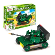 Конструктор металевий "Mechanix. Військова техніка" з електромотором 118 елементів, 5 моделей 8+ 02123