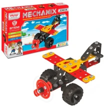 Конструктор металевий "Mechanix. Junior 155 елементів, 14 моделей 7+ 09003