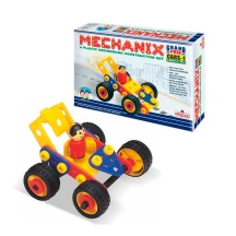 Конструктор поліпропіленовий "Mechanix. Авто №1" 57 елементів, 4 моделі 3+ 02001