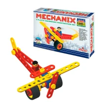 Конструктор поліпропіленовий "Mechanix. Літак №1" 57 елементів, 4 моделі 3+ 02004