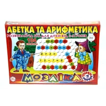 Іграшка ТехноК мозаїка "Абетка та Арифметика" 3+ 2223
