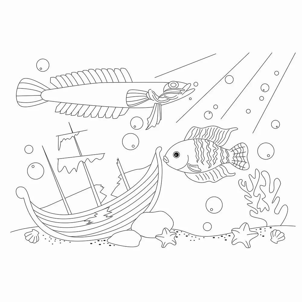 Книжка Апельсин "Розмальовка акварельна" А4, 6 сторінок Мікс РМ-17 — фото 5