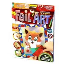 Набір креативної творчості Danko Toys "Аплікація кольоровою фольгою Foil Art", асорті 4+ FAR-01-01,02,06 — фото 2