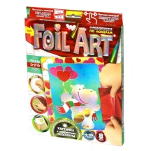 Набір креативної творчості Danko Toys "Аплікація кольоровою фольгою Foil Art", асорті 4+ FAR-01-01,02,06 — фото 3