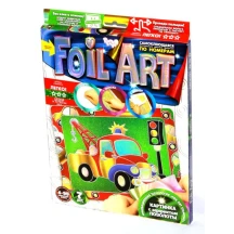 Набір креативної творчості Danko Toys "Аплікація кольоровою фольгою Foil Art", асорті 4+ FAR-01-01,02,06 — фото 4