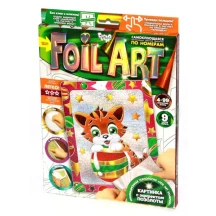 Набір креативної творчості Danko Toys "Аплікація кольоровою фольгою Foil Art", асорті 4+ FAR-01-01,02,06 — фото 5