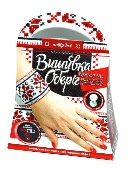 Набір для творчості Danko toys "Вишивка - оберіг" браслети, асорті 8+ BRV-01,2,3,4,5,6,7,8,9,10 — фото 3