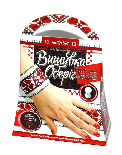 Набір для творчості Danko toys "Вишивка - оберіг" браслети, асорті 8+ BRV-01,2,3,4,5,6,7,8,9,10 — фото 4