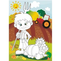 Книга Апельсин "Чарівна аплікація" А4 Мікс 6 аркушів АЦ-04 — фото 2