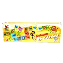 Настільна гра Boni toys "Доміно тваринки" 2 - 4 гравця, 8+ 0202