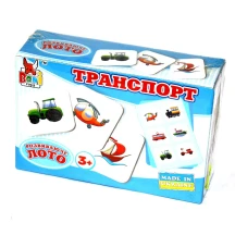 Настільна гра Boni toys "Лото транспорт" 2 - 4 гравця, 6+ 0257