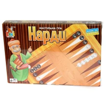 Настільна гра Boni toys "Нарди" 2 гравці, 6+ 0127