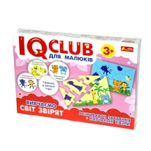 Навчальні пазли Ranok IQ-club для малюків "Вивчаємо світ звірят" 5+ 13203006У