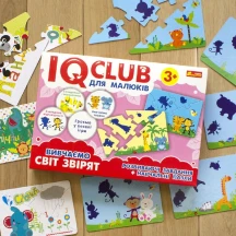 Навчальні пазли Ranok IQ-club для малюків "Вивчаємо світ звірят" 5+ 13203006У — фото 2