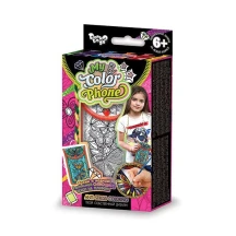 Набір творчості Danko Toys "My Color Phone" 6 кольорів, чехол-розмальовка 6+ СОР-01-01,02,03,,,06