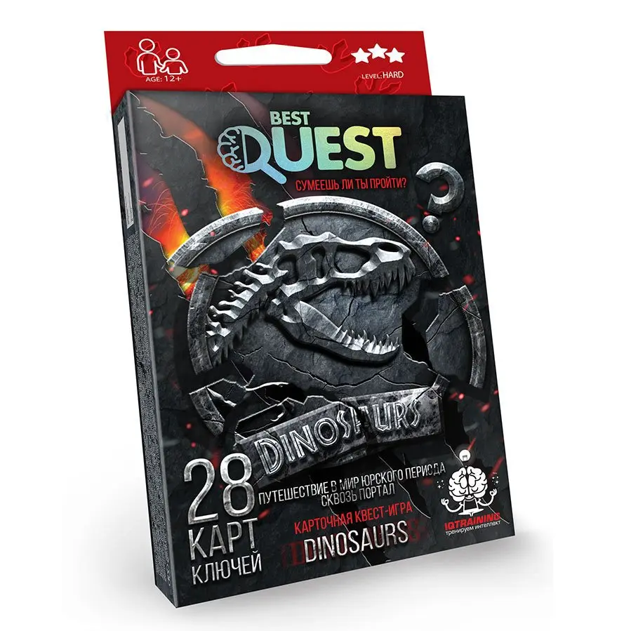 Квест-гра карткова Danko Toys "Best Quest" 28 карт ключів BQ-01-01U, 01-02,-03,-04 — фото 4